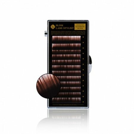 BLINK COLORED MINK LASH BROWN C 0,15 11