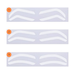 Air Brush brow stickers