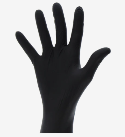 Handschoenen Nitril Cat III Classic Zwart Maat S