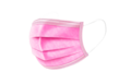 Mondmasker 3-laags met elastiek - Roze